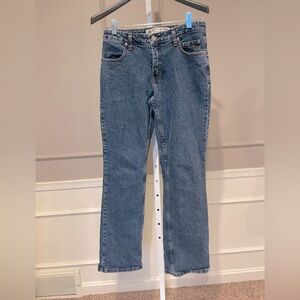 Harley Davidson vintage 90s denim women's jeans 6 bootcut wide leg Mom mid rise